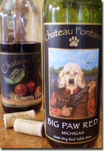 Chateau Fontaine Leelanau Big Paw Red