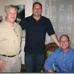 (L) Bob Graeter, Larry Meehan and Jon Cook
