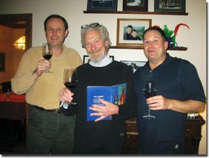 (L) Mark Horvatich, George Heritier and Larry Meehan