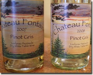 Chateau Fontaine Leelanau Pinot Gris