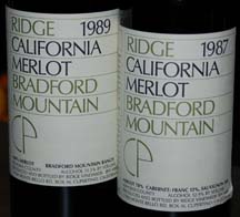 Ridge Bradford Mtn Merlot