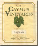 1978 Caymus California Zinfandel